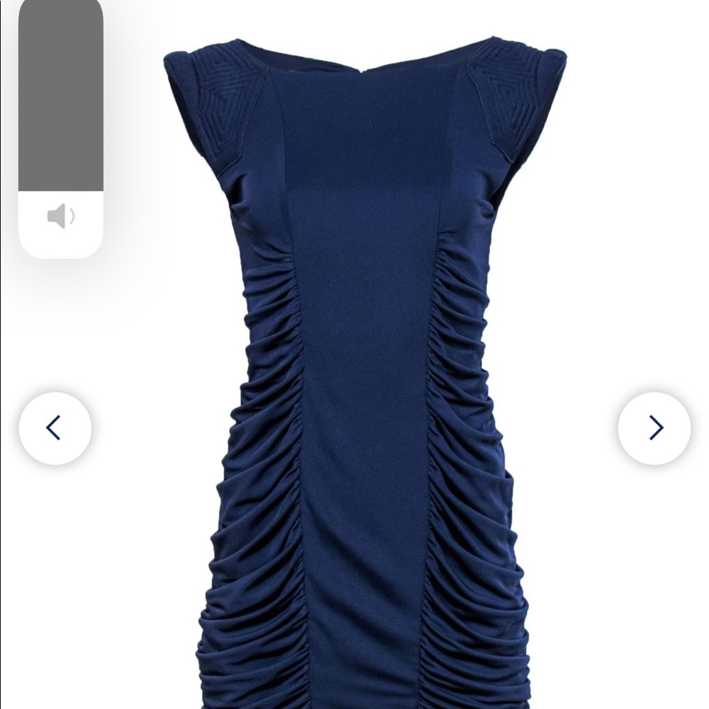 Bcbg maxazaria navy blue cocktail dress